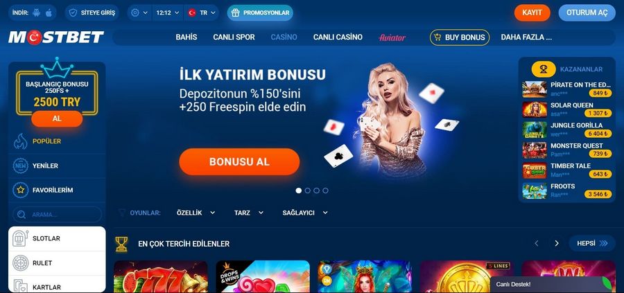 MostBet Gambling Enterprise Online Portugal